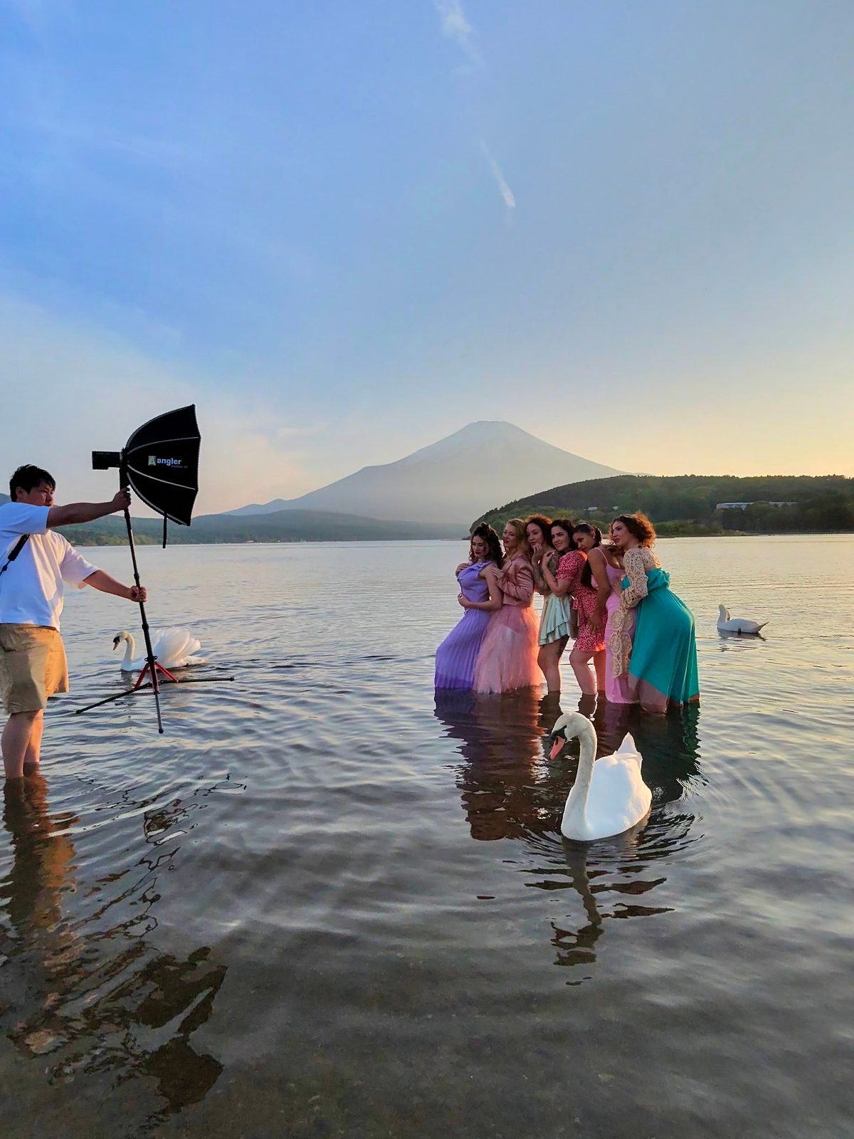 Mt Fuji landscape — Japanese aesthetic